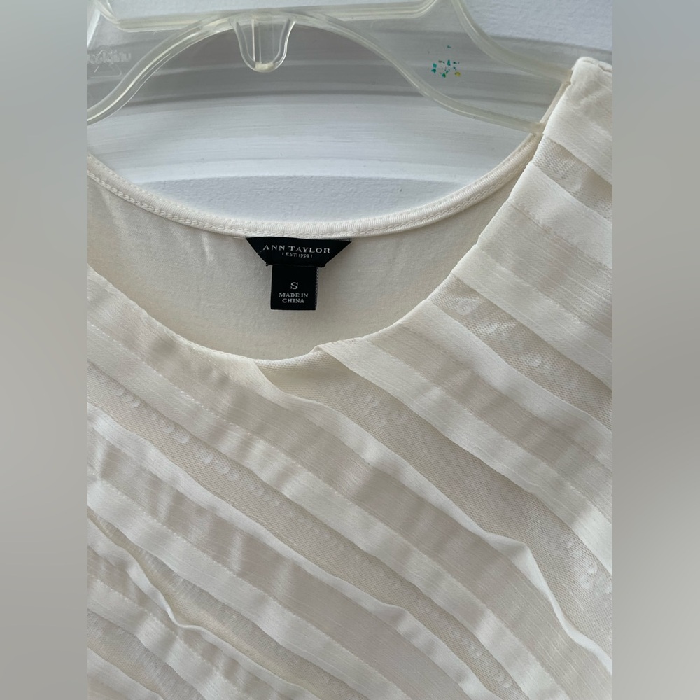 Ann Taylor Sequin Top
